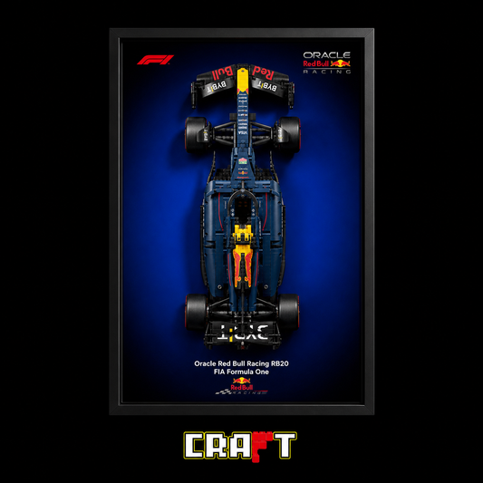 Quadro Fosco para a Fórmula-1 Red Bull RB20