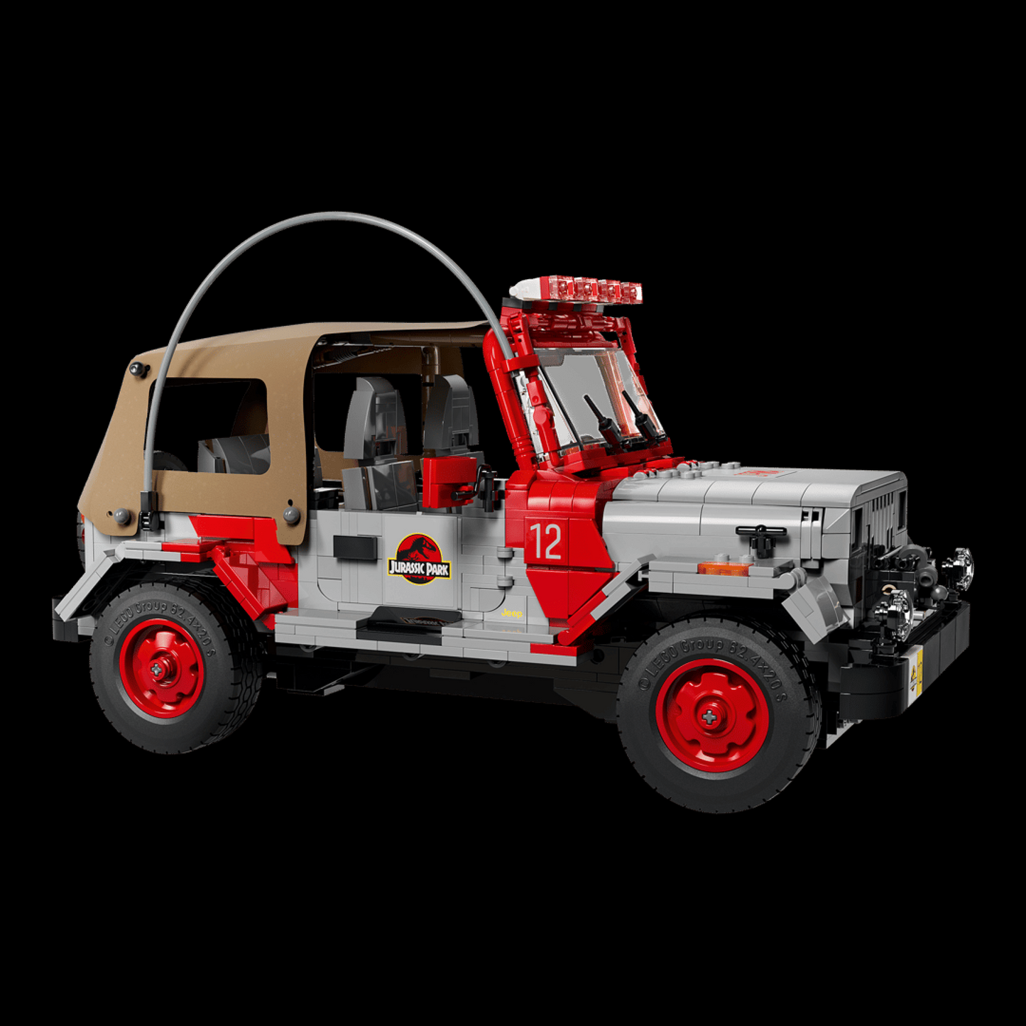 Imagem original do Jeep Wrangler Jurassic Park
