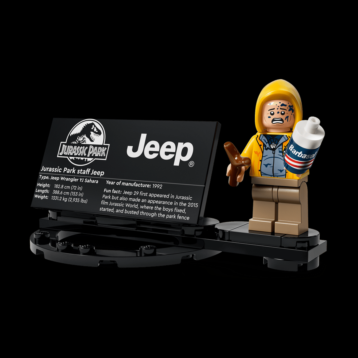 Imagem original do Jeep Wrangler Jurassic Park
