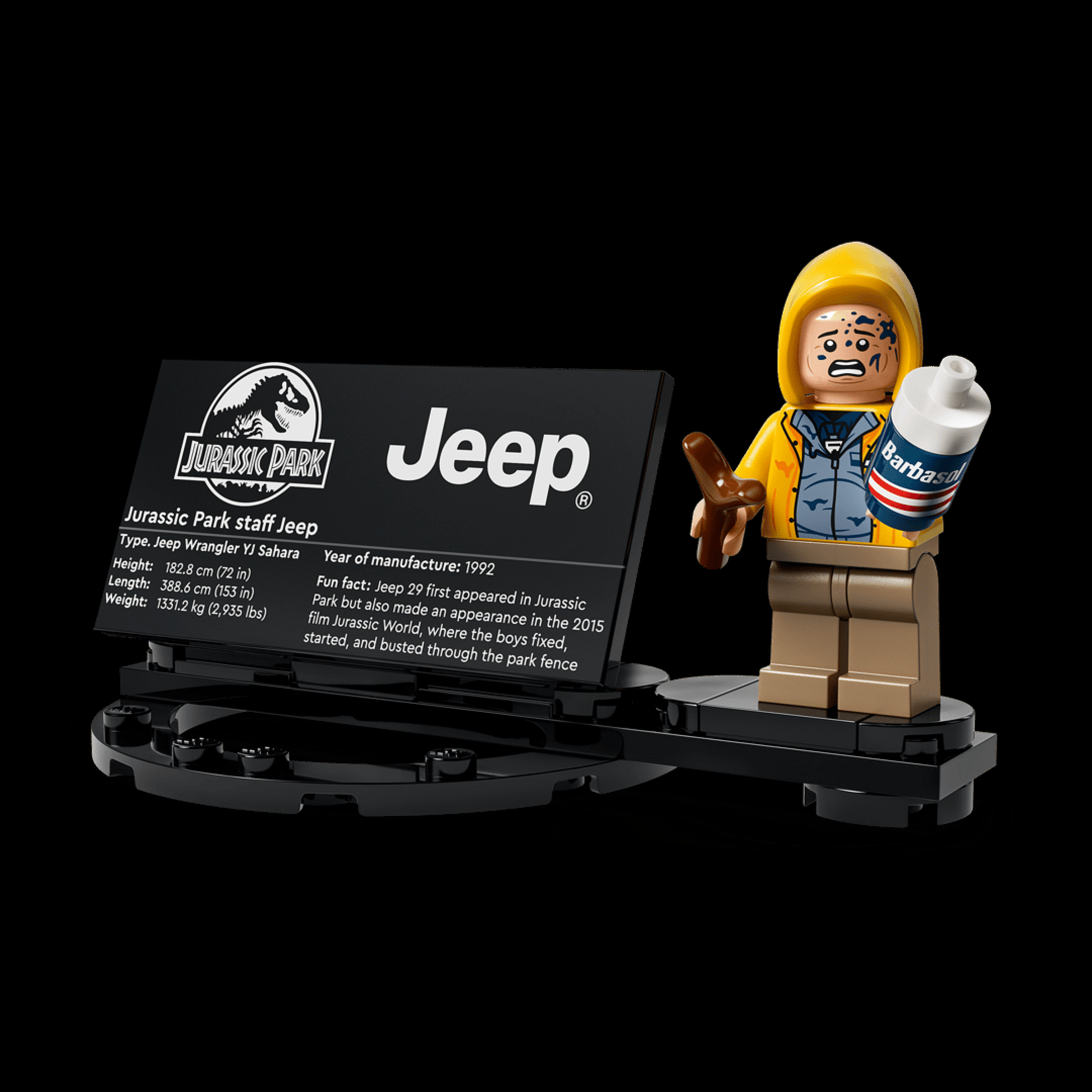 Imagem original do Jeep Wrangler Jurassic Park