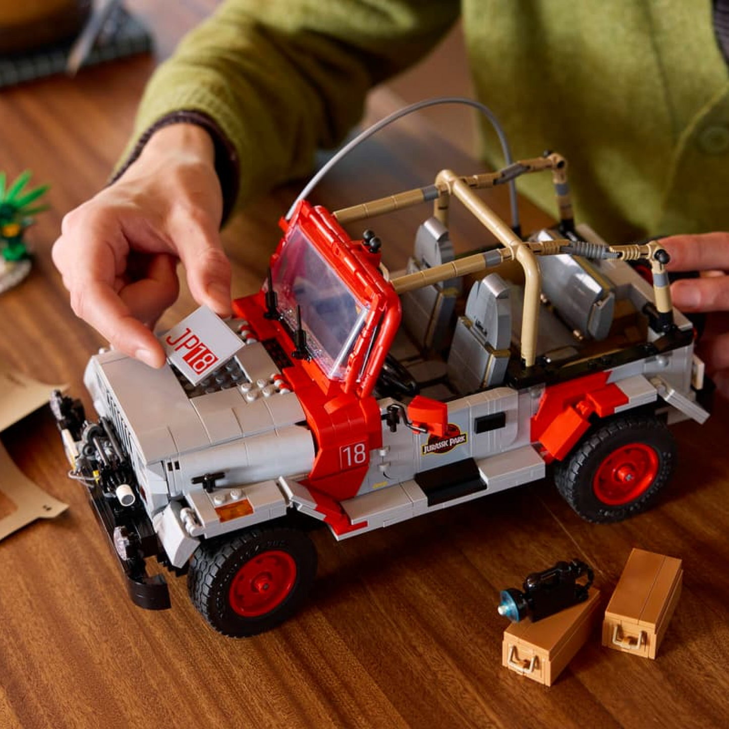 Imagem original do Jeep Wrangler Jurassic Park