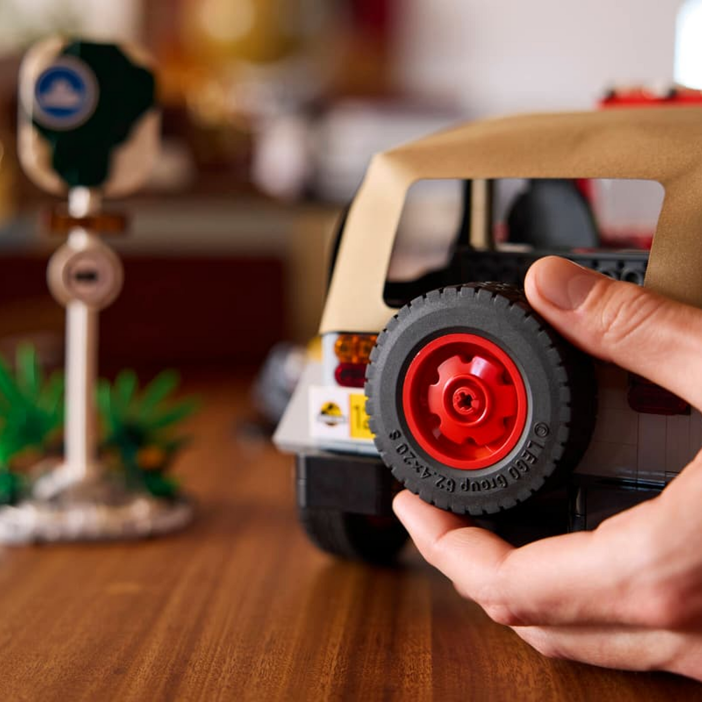 Imagem original do Jeep Wrangler Jurassic Park