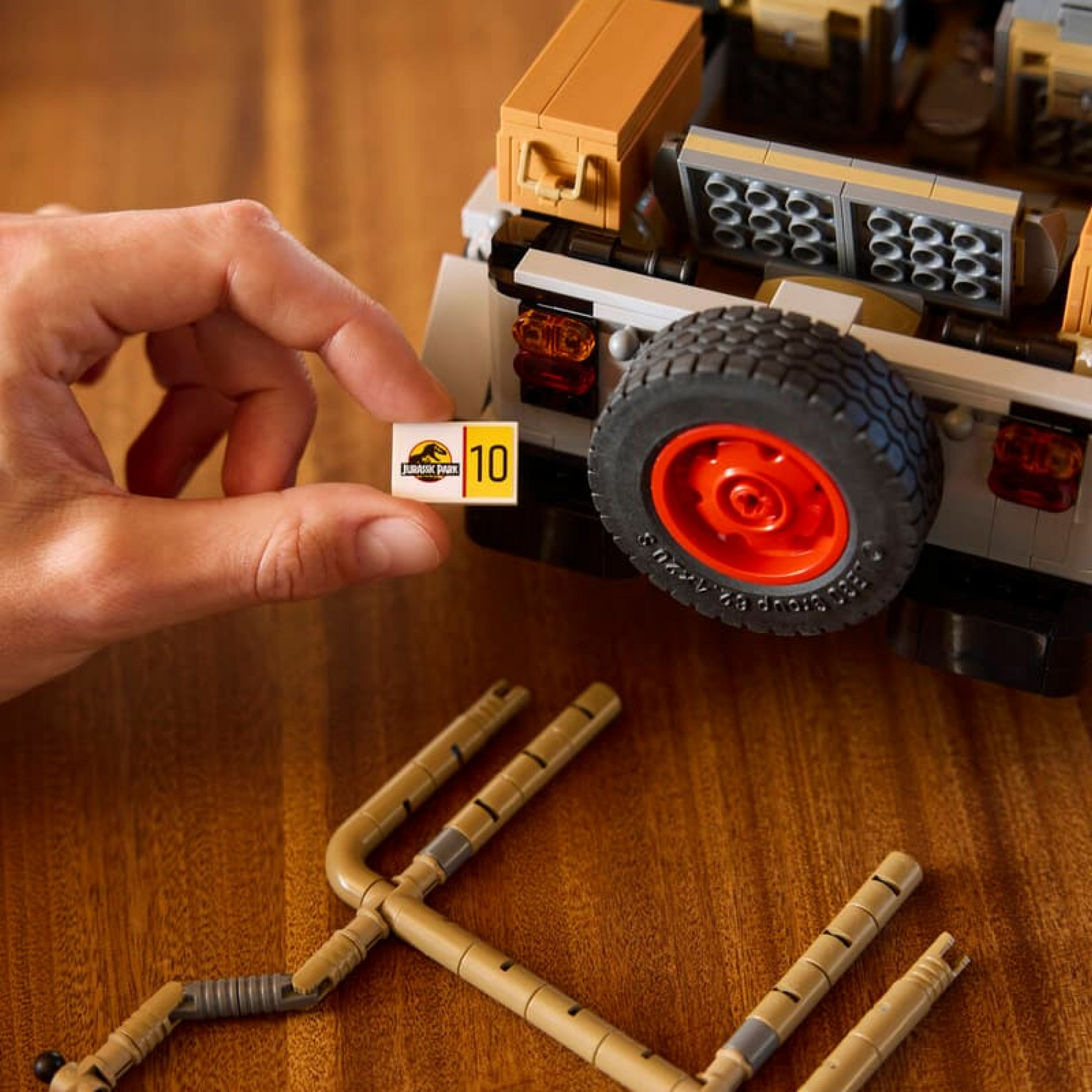 Imagem original do Jeep Wrangler Jurassic Park