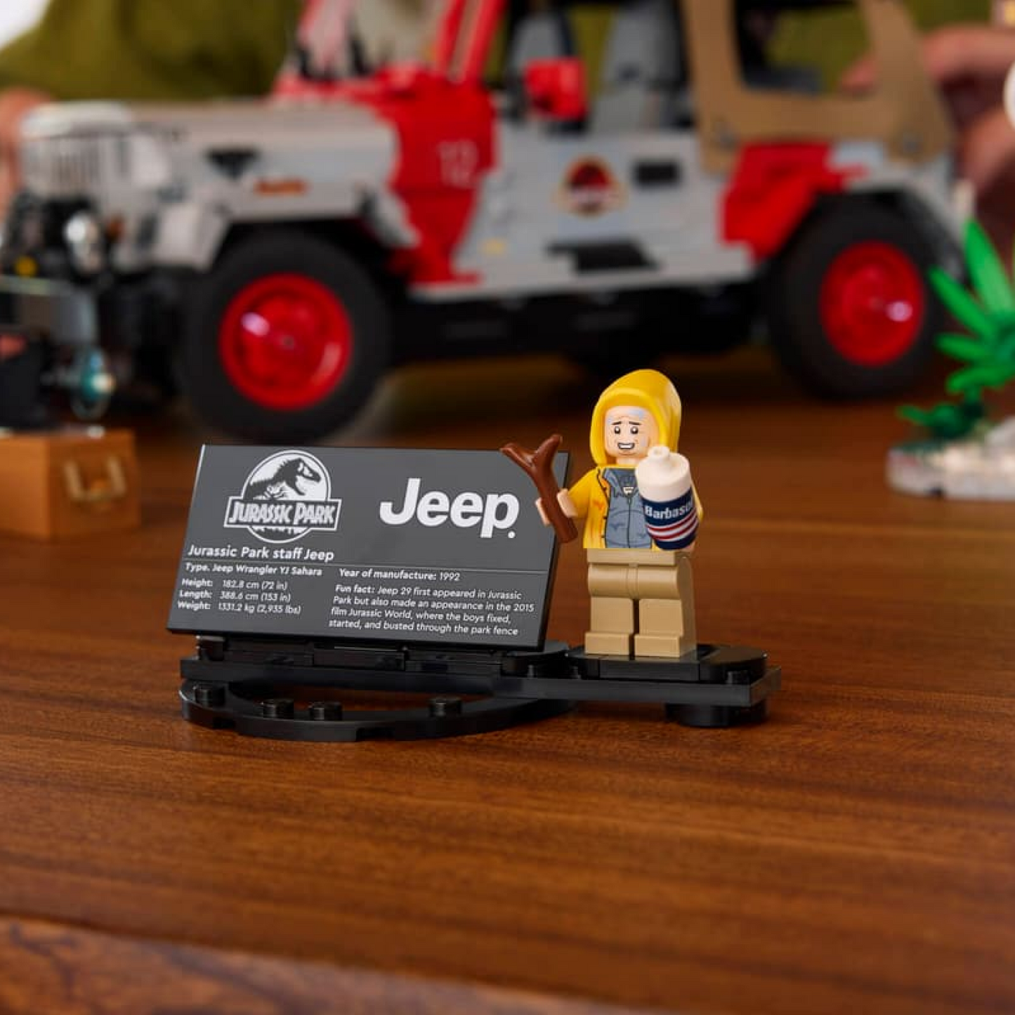 Imagem original do Jeep Wrangler Jurassic Park