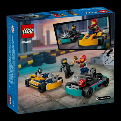 Karts + Pilotos de Corrida (99 pçs) - Brics Craft