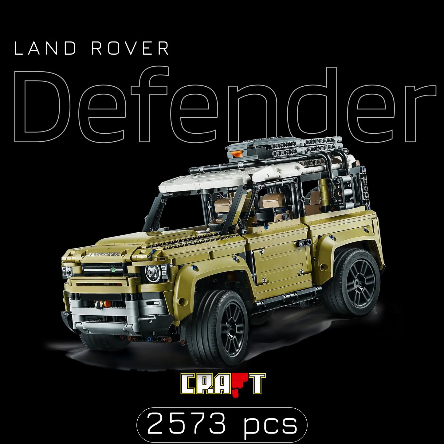 Land Rover Defender (2573 pçs) - Brics Craft