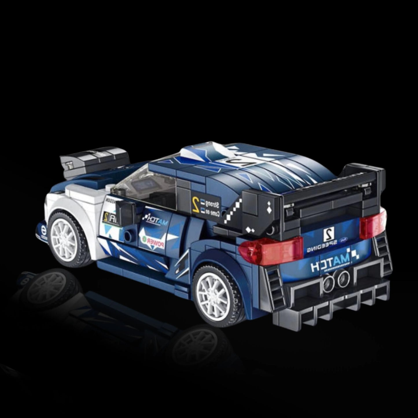 M-Sport Ford Fiesta WRC (204 pçs) - Brics Craft