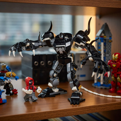 Armadura de Robô Venom vs. Miles Morales (134 peças)