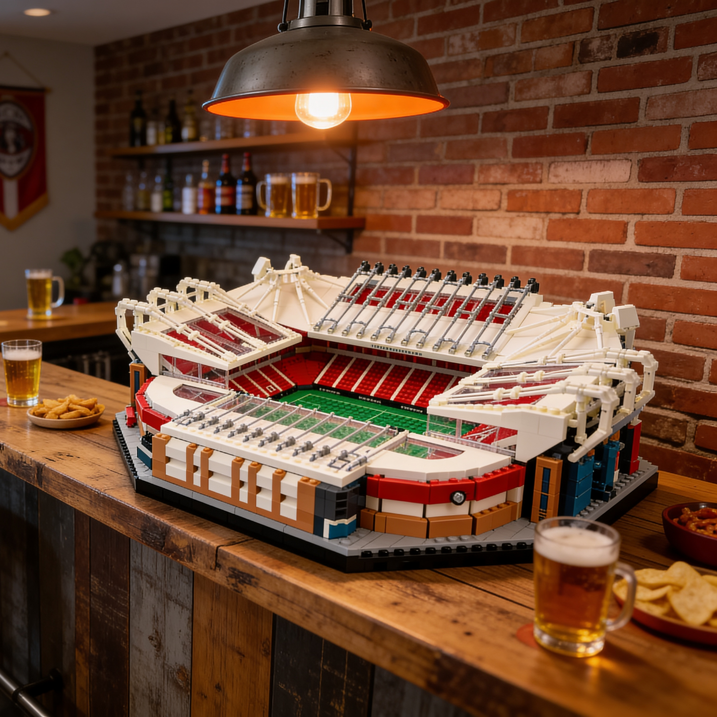 Estádio Manchester United Old Trafford (3898 peças)