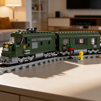 Trem Militar de Transporte (764 peças)
