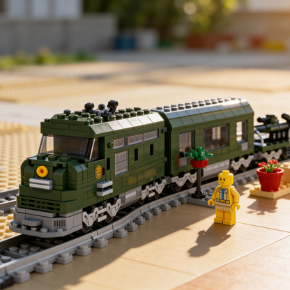 Trem Militar de Transporte (764 peças)