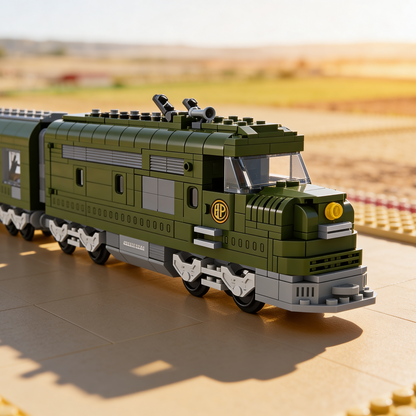 Trem Militar de Transporte (764 peças)
