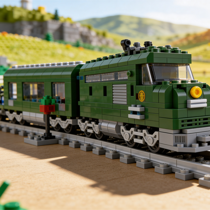 Trem Militar de Transporte (764 peças)