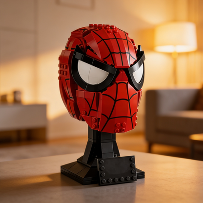 Máscara do Homem-Aranha (487 peças)
