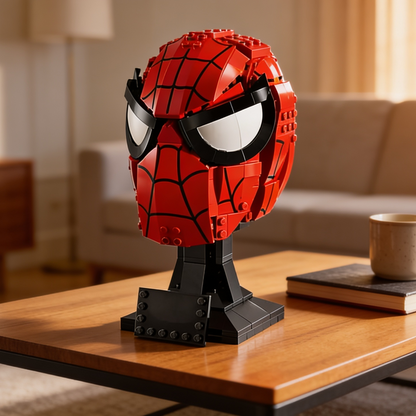 Máscara do Homem-Aranha (487 peças)