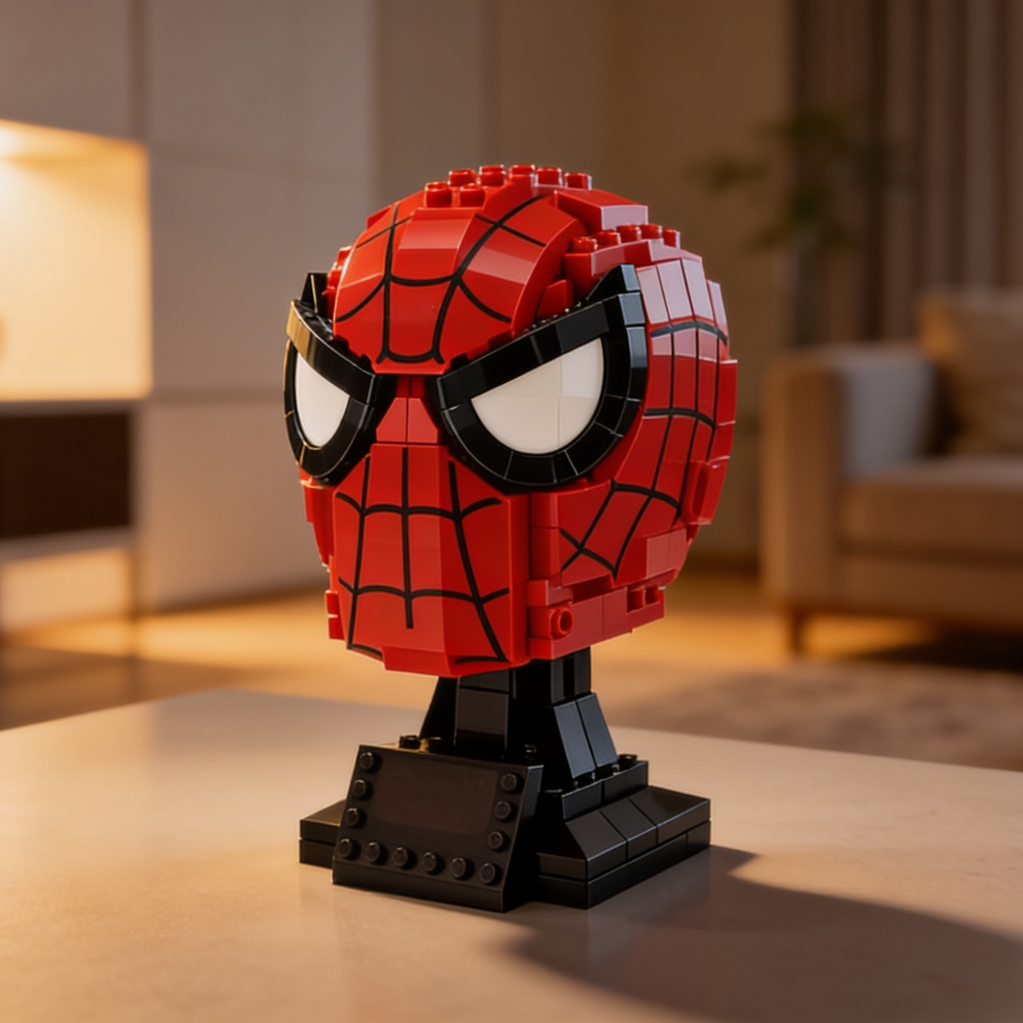 Máscara do Homem-Aranha (487 peças)