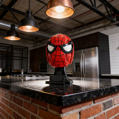 Máscara do Homem-Aranha (487 peças)