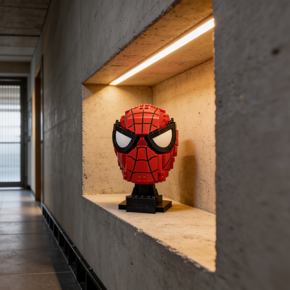 Máscara do Homem-Aranha (487 peças)