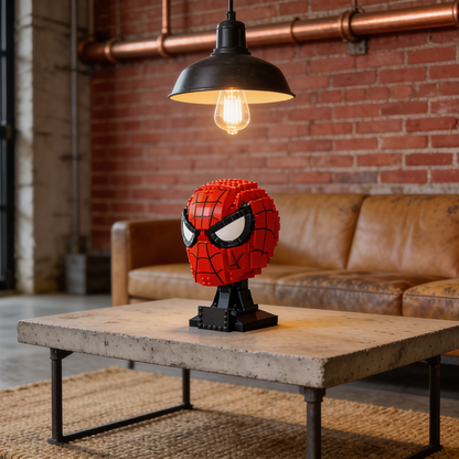 Máscara do Homem-Aranha (487 peças)