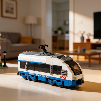 Trem Ferroviário Urbano (681 peças)