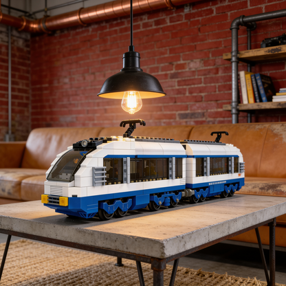 Trem Ferroviário Urbano (681 peças)