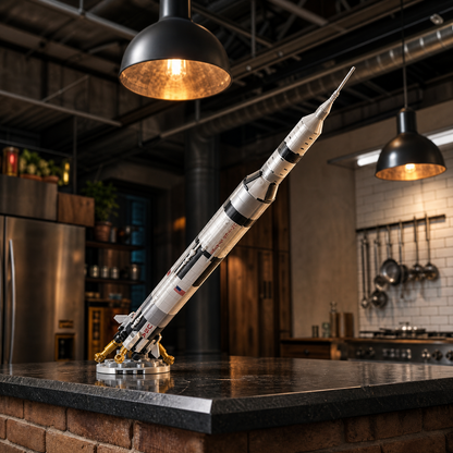 NASA Apollo Saturn V (602 peças)