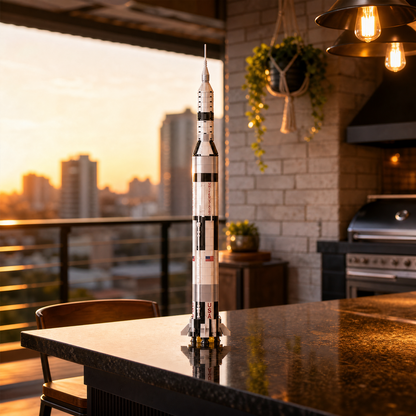 NASA Apollo Saturn V (602 peças)
