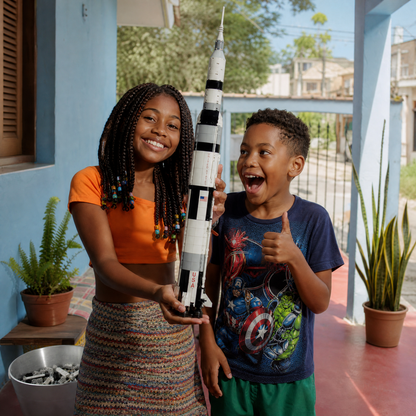 NASA Apollo Saturn V (602 peças)