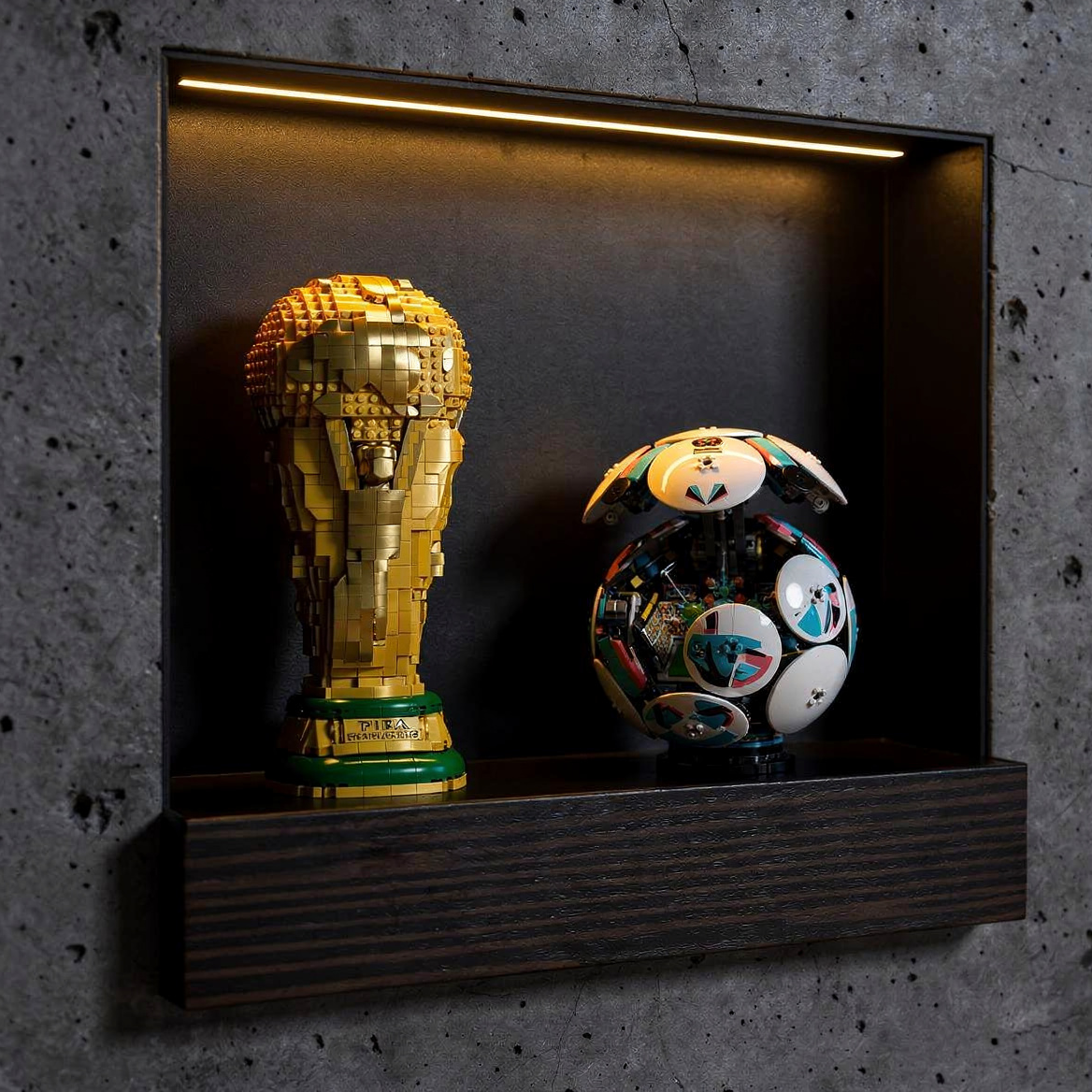 Compre Junto! Taça da Copa + Bola de Futebol