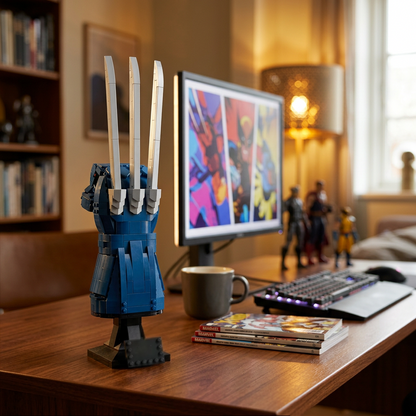 Garras de Adamantium de Wolverine (596 peças)