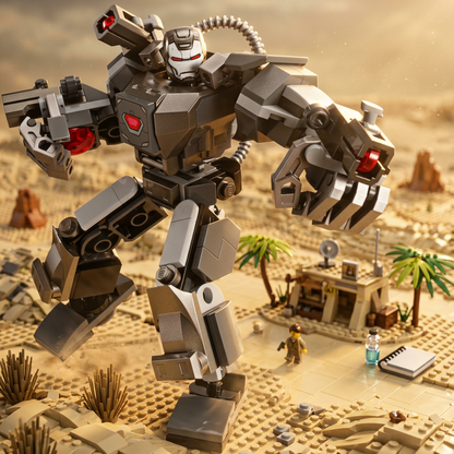 Robô do Máquina de Combate (154 peças)