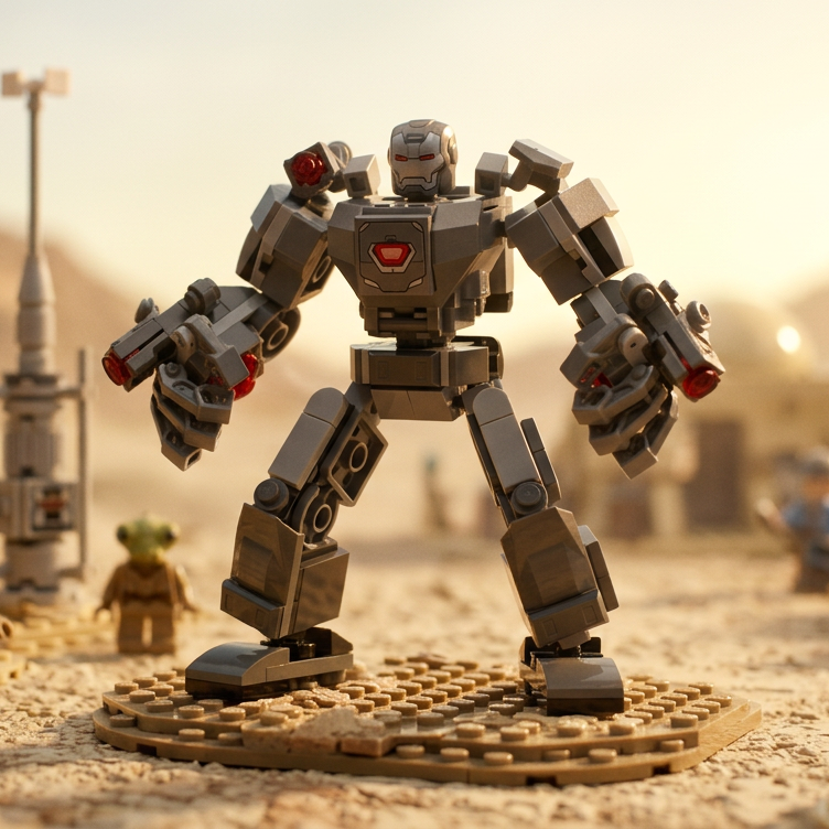 Robô do Máquina de Combate (154 peças)