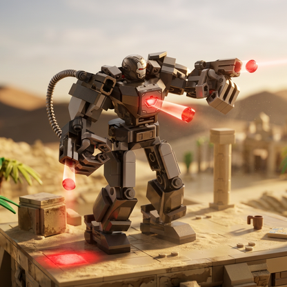 Robô do Máquina de Combate (154 peças)