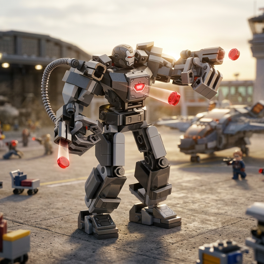 Robô do Máquina de Combate (154 peças)