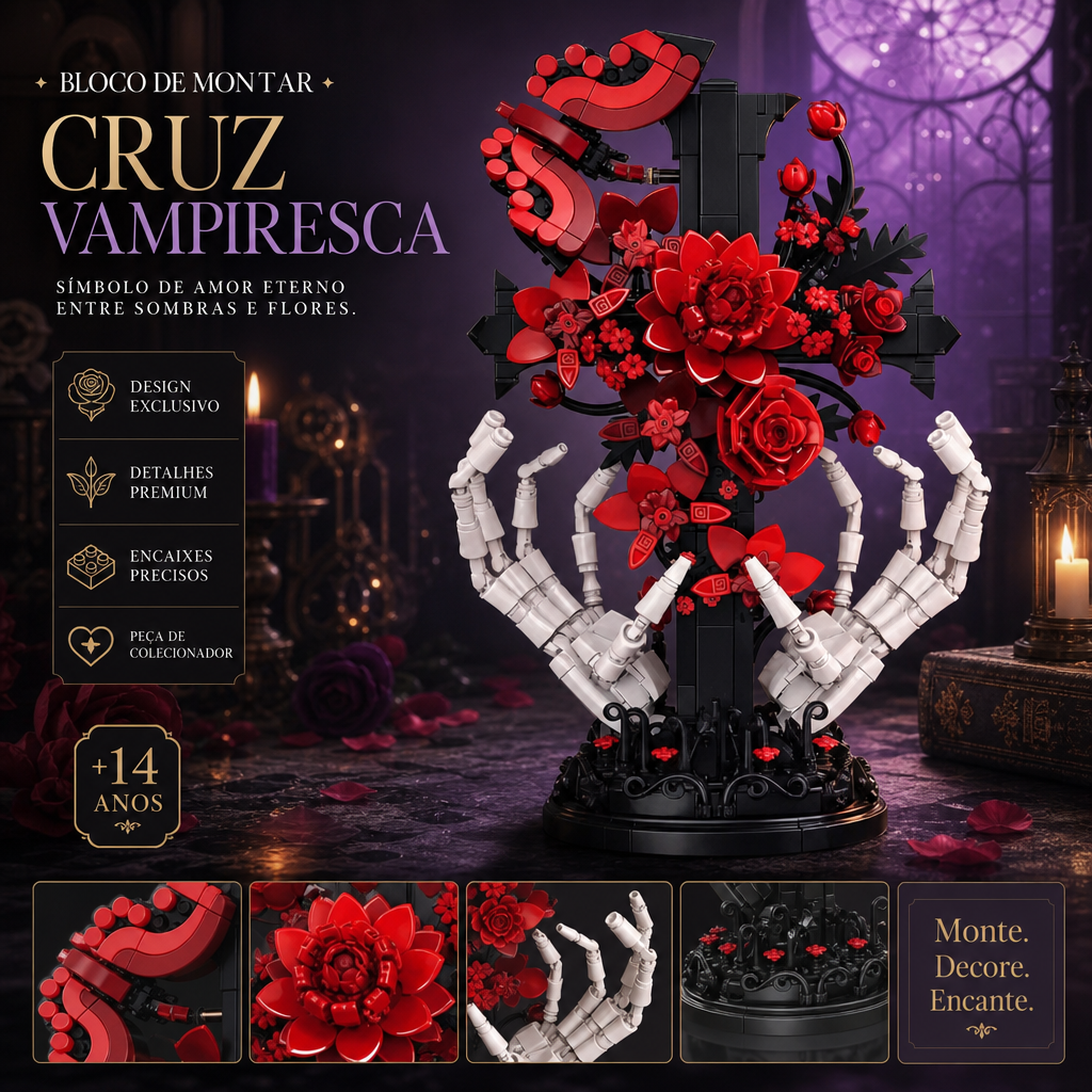 Santuário de Cruz Floral (901 peças)