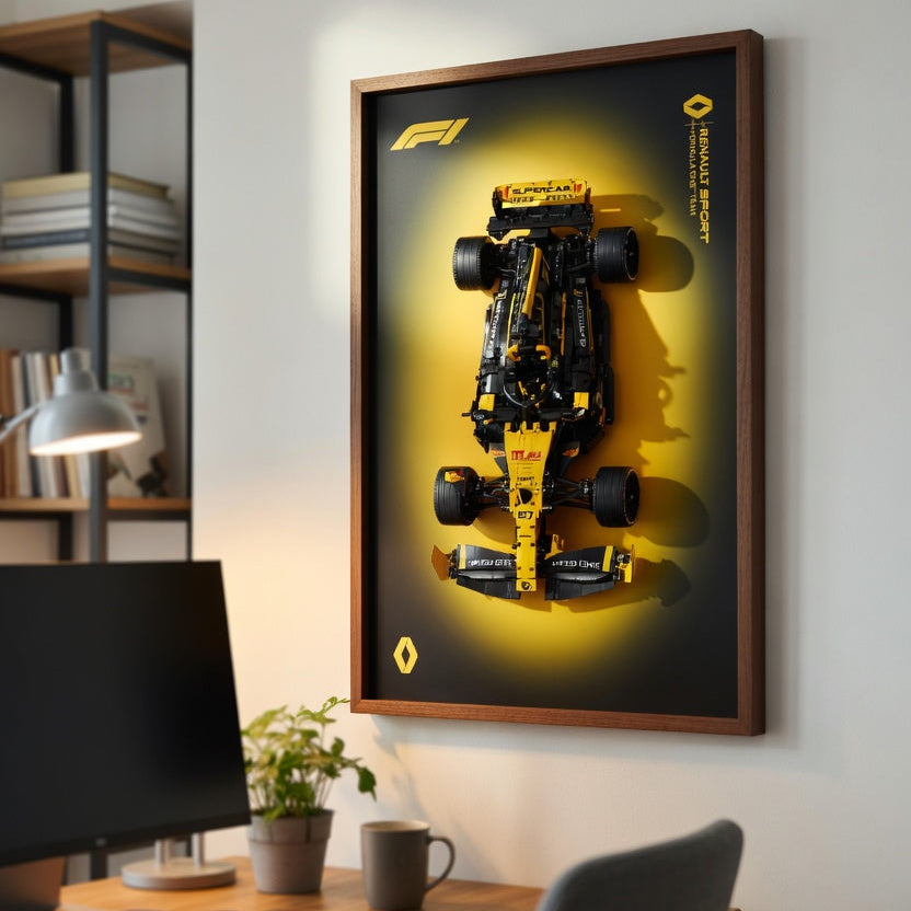 Quadro Fosco para a Fórmula-1 Renault