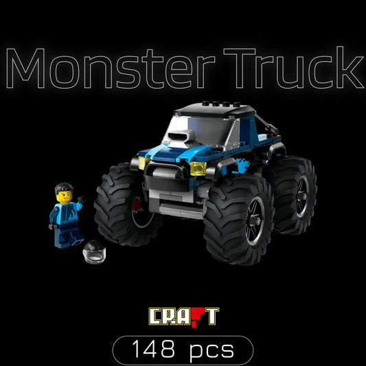 Monster Truck Azul (148 pçs) - Brics Craft