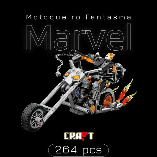 Motoqueiro Fantasma (264 pçs) - Brics Craft