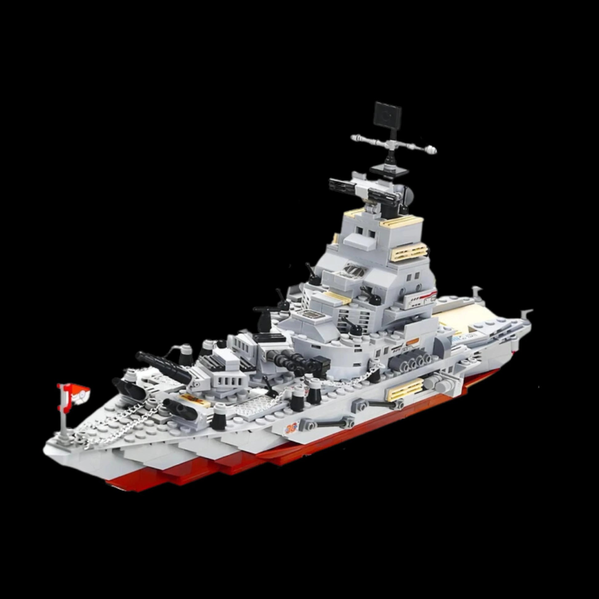 Navio de Guerra (8 em 1) - Brics Craft