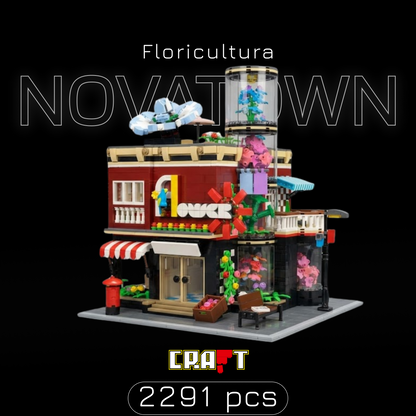 Floricultura NovaTown (2291 peças)
