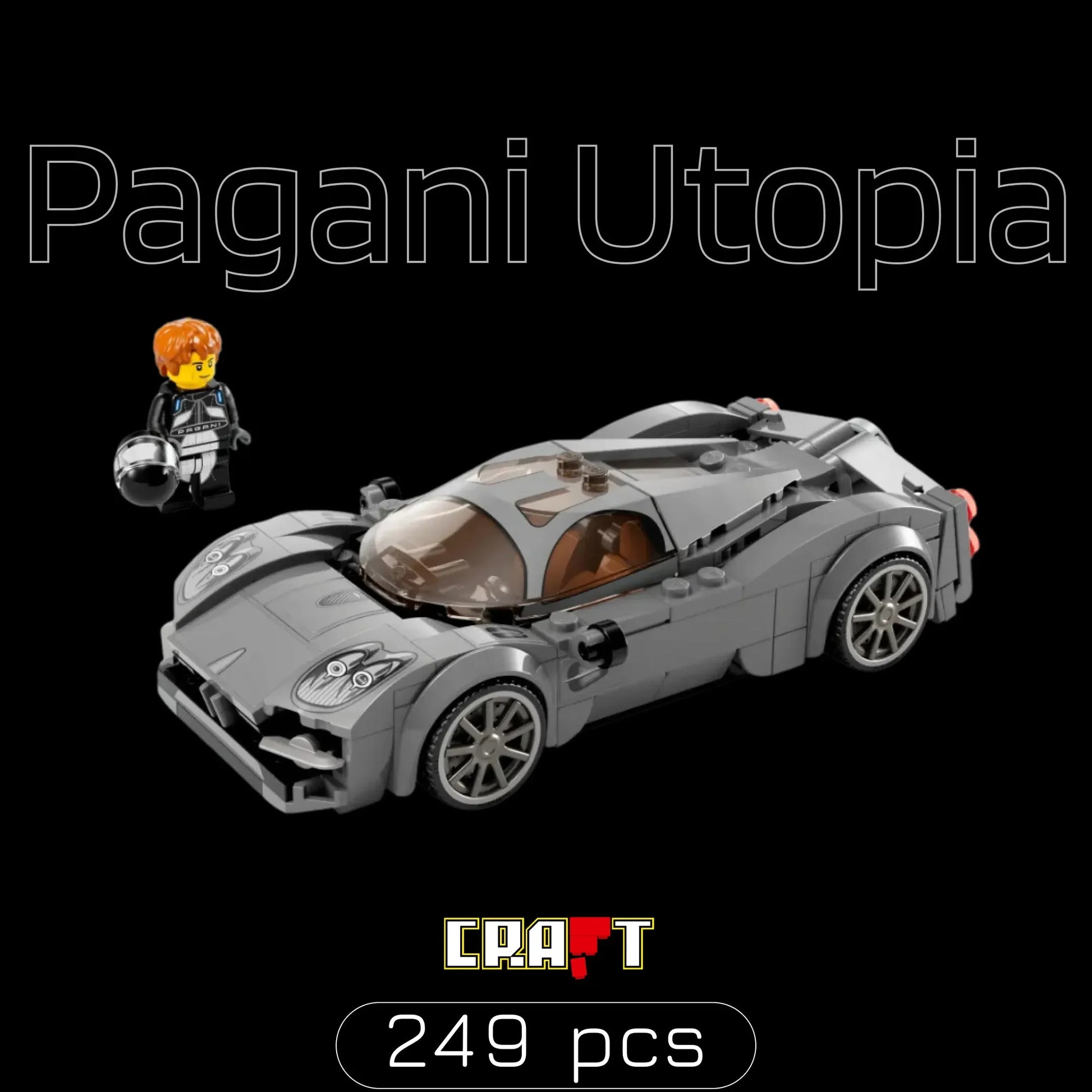 Pagani Utopia (249 pçs) - Brics Craft