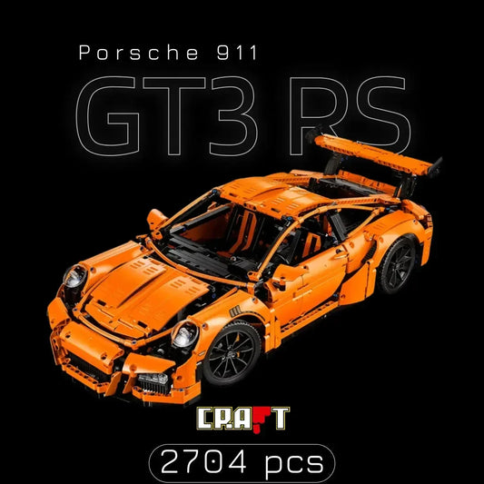 Porsche 911 GT3 RS (2704 pçs) - Brics Craft