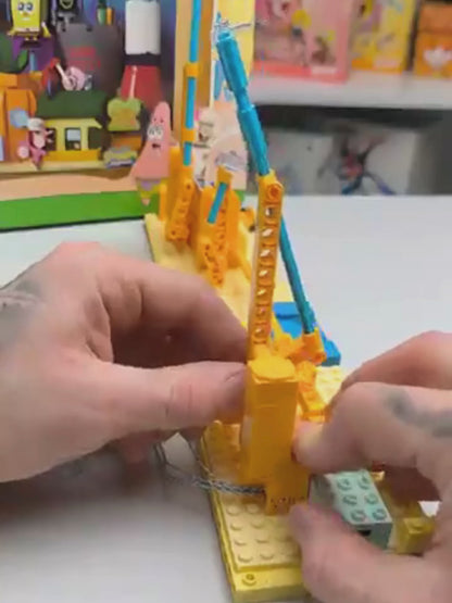 Bob Esponja - Quadro 3D Fenda do Biquini (1126 peças)