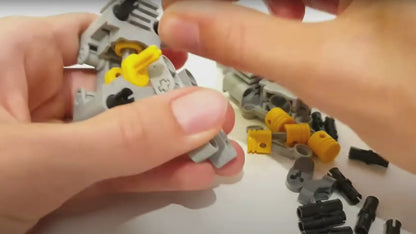 (63% OFF) Com Motor Boxer de 6 Cilindros e que Abre as Portas - Escala 1:10 - 1580 Peças