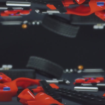 Caminhão Guincho Vermelho (4883 peças)