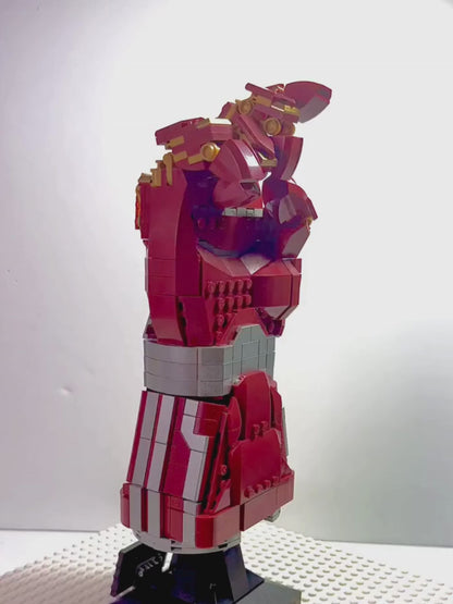 Manopla de Nanotecnologia do Tony Stark (675 peças)