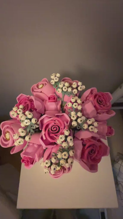 Buquê Rosa Eterno (789 peças)