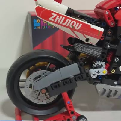 Compre Junto! Ducati V4 +Kawasaki Ninja H2R + Bugatti Diavel (2363 peças)