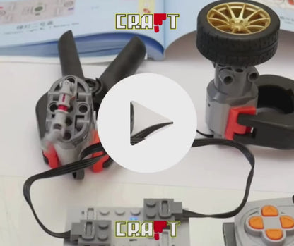 (63% OFF) Com Motor Boxer de 6 Cilindros e que Abre as Portas - Escala 1:10 - 1580 Peças