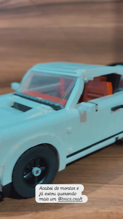 Porsche 911 Turbo ou Targa (1458 peças)